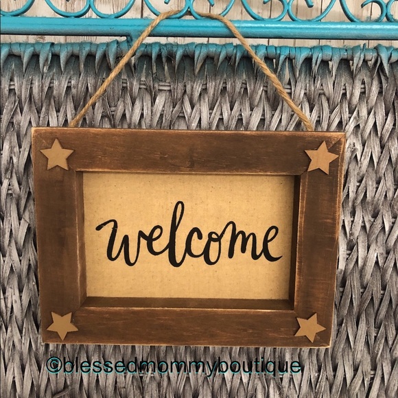 Rustic “welcome” Sign - Picture 2 of 3